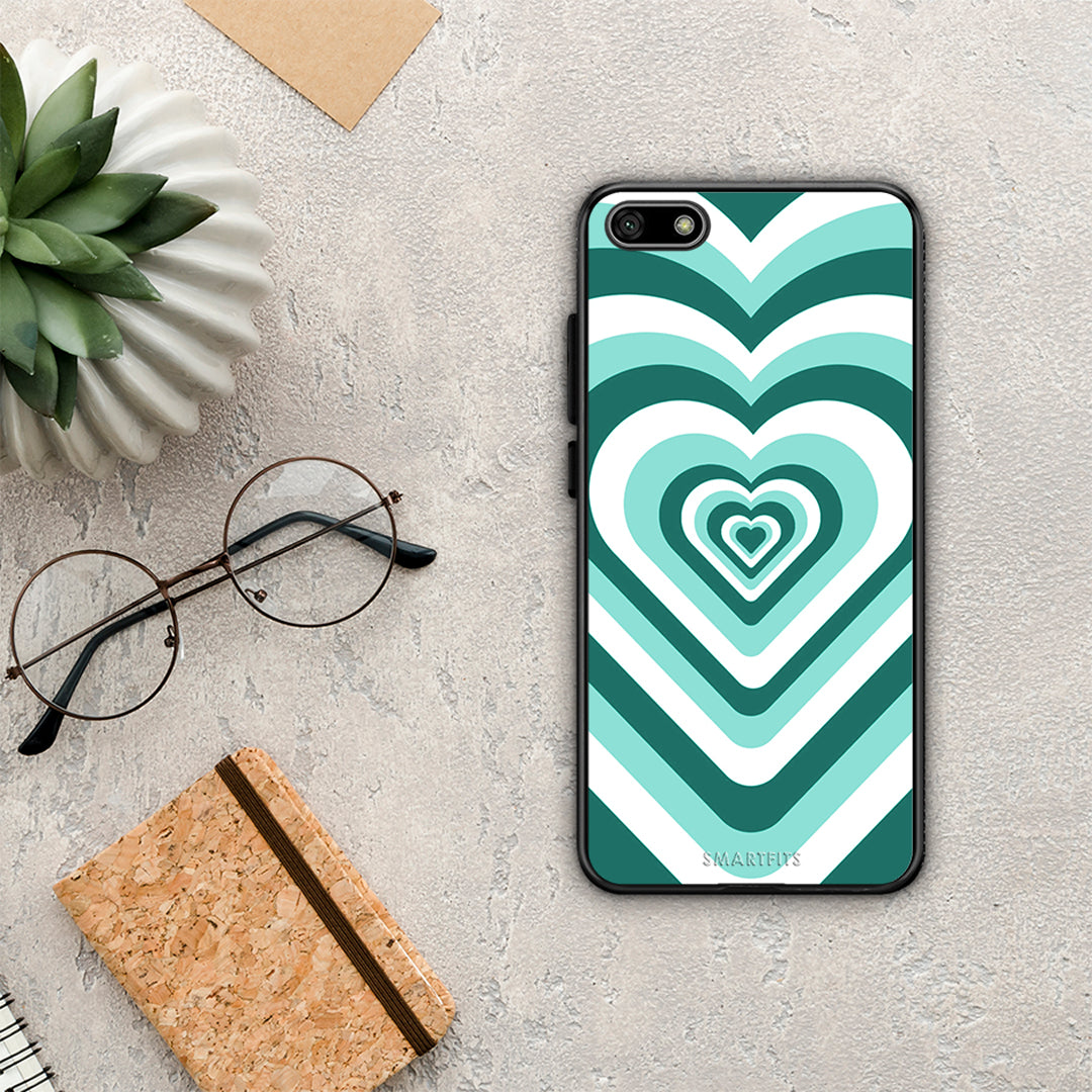 Green Hearts - Huawei Y5 2018 / Honor 7S case
