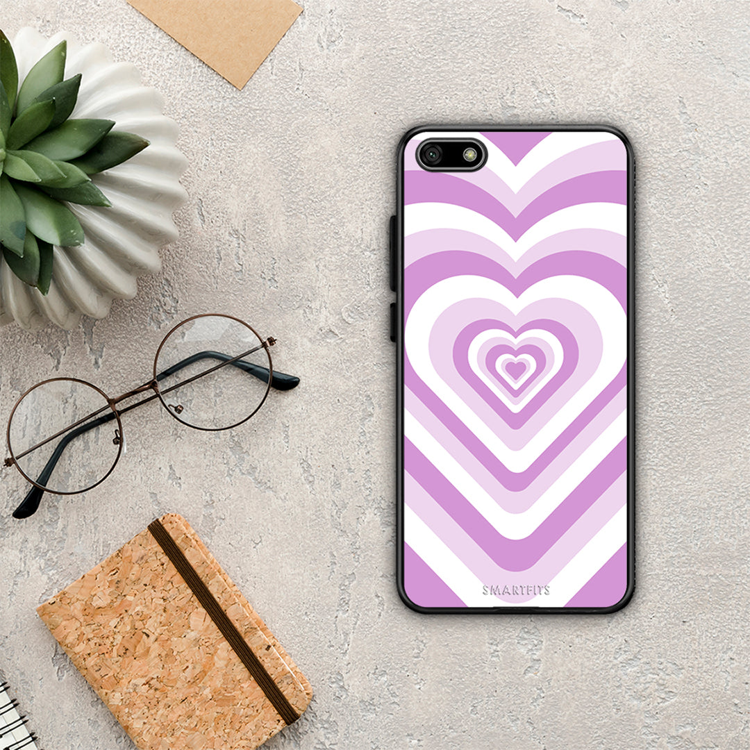 Lilac Hearts - Huawei Y5 2018 / Honor 7S case