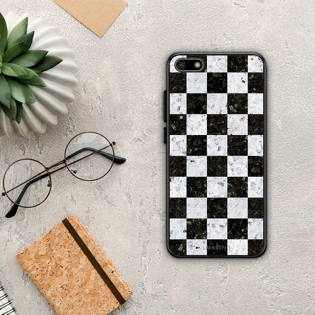 Marble Square Geometric - Huawei Y5 2018 / Honor 7S case