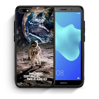 Thumbnail for Θήκη Huawei Y5 2018/Honor 7S More Space από τη Smartfits με σχέδιο στο πίσω μέρος και μαύρο περίβλημα | Huawei Y5 2018/Honor 7S More Space case with colorful back and black bezels