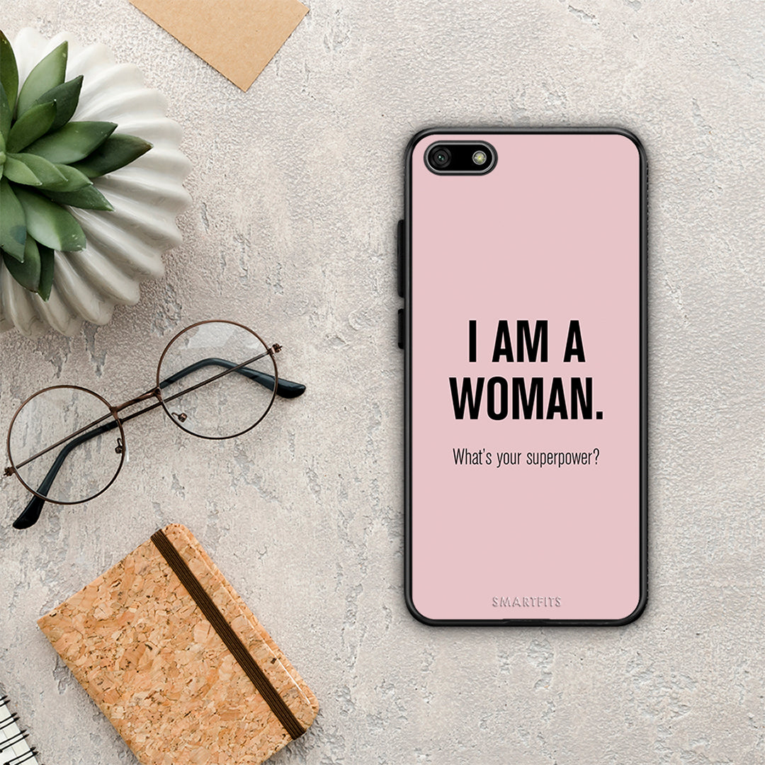 Superpower Woman - Huawei Y5 2018 / Honor 7S case