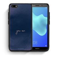 Thumbnail for Θήκη Huawei Y5 2018/Honor 7S You Can από τη Smartfits με σχέδιο στο πίσω μέρος και μαύρο περίβλημα | Huawei Y5 2018/Honor 7S You Can case with colorful back and black bezels