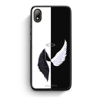 Thumbnail for Huawei Y5 2019 Angels Demons θήκη από τη Smartfits με σχέδιο στο πίσω μέρος και μαύρο περίβλημα | Smartphone case with colorful back and black bezels by Smartfits