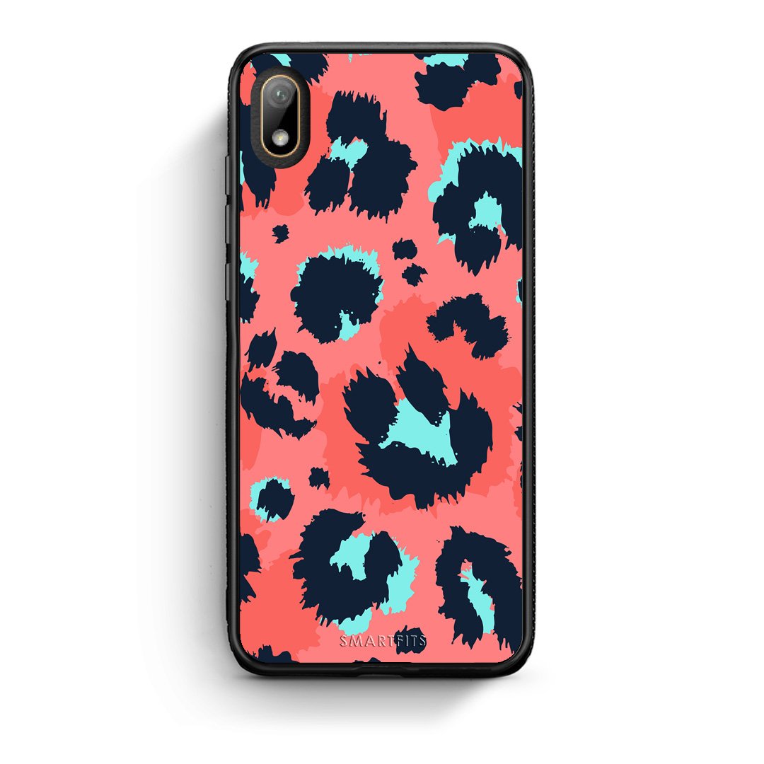 22 - Huawei Y5 2019 Pink Leopard Animal case, cover, bumper