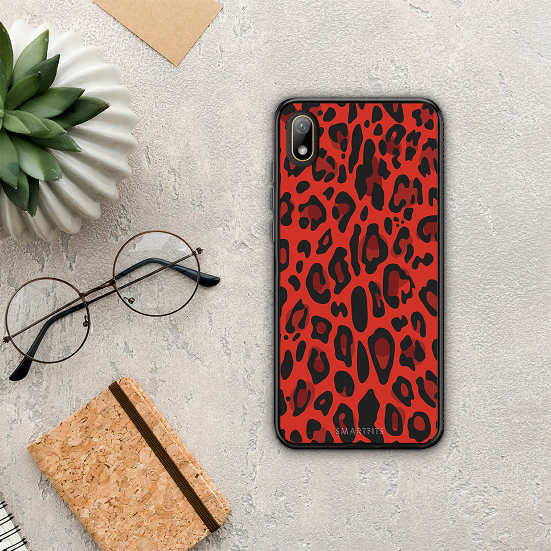 Animal Red Leopard - Huawei Y5 2019 case