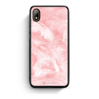 Thumbnail for 33 - Huawei Y5 2019 Pink Feather Boho case, cover, bumper