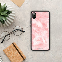 Thumbnail for Boho Pink Feather - Huawei Y5 2019 case