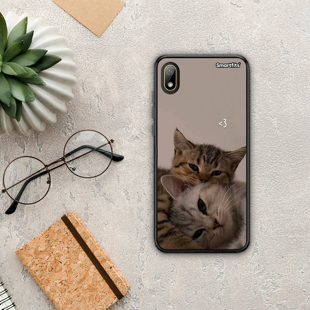 Cats In Love - Huawei Y5 2019 θήκη