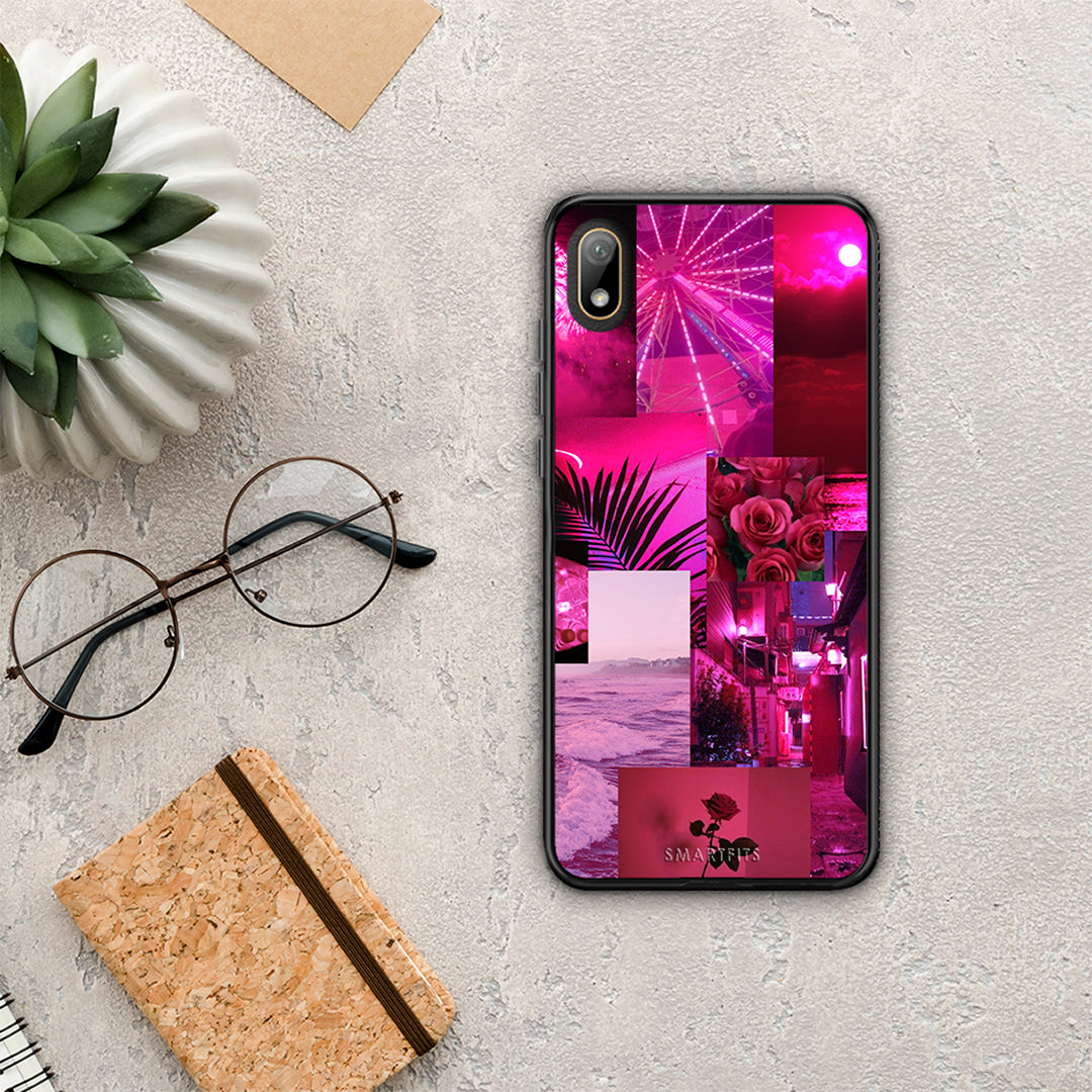 Collage Red Roses - Huawei Y5 2019 case