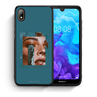 Thumbnail for Θήκη Huawei Y5 2019 Cry An Ocean από τη Smartfits με σχέδιο στο πίσω μέρος και μαύρο περίβλημα | Huawei Y5 2019 Cry An Ocean case with colorful back and black bezels