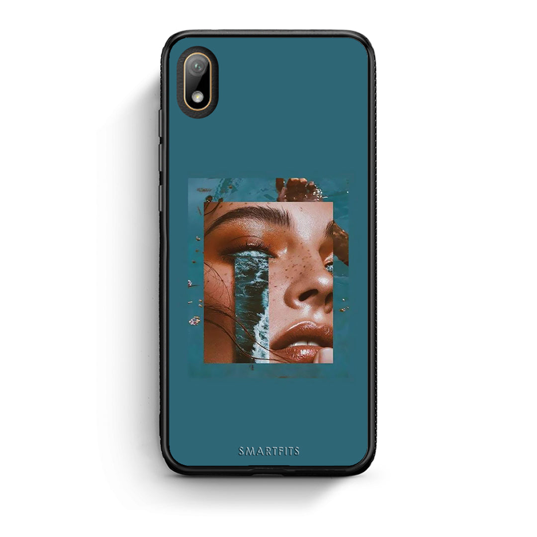 Huawei Y5 2019 Cry An Ocean θήκη από τη Smartfits με σχέδιο στο πίσω μέρος και μαύρο περίβλημα | Smartphone case with colorful back and black bezels by Smartfits