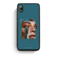 Thumbnail for Huawei Y5 2019 Cry An Ocean θήκη από τη Smartfits με σχέδιο στο πίσω μέρος και μαύρο περίβλημα | Smartphone case with colorful back and black bezels by Smartfits