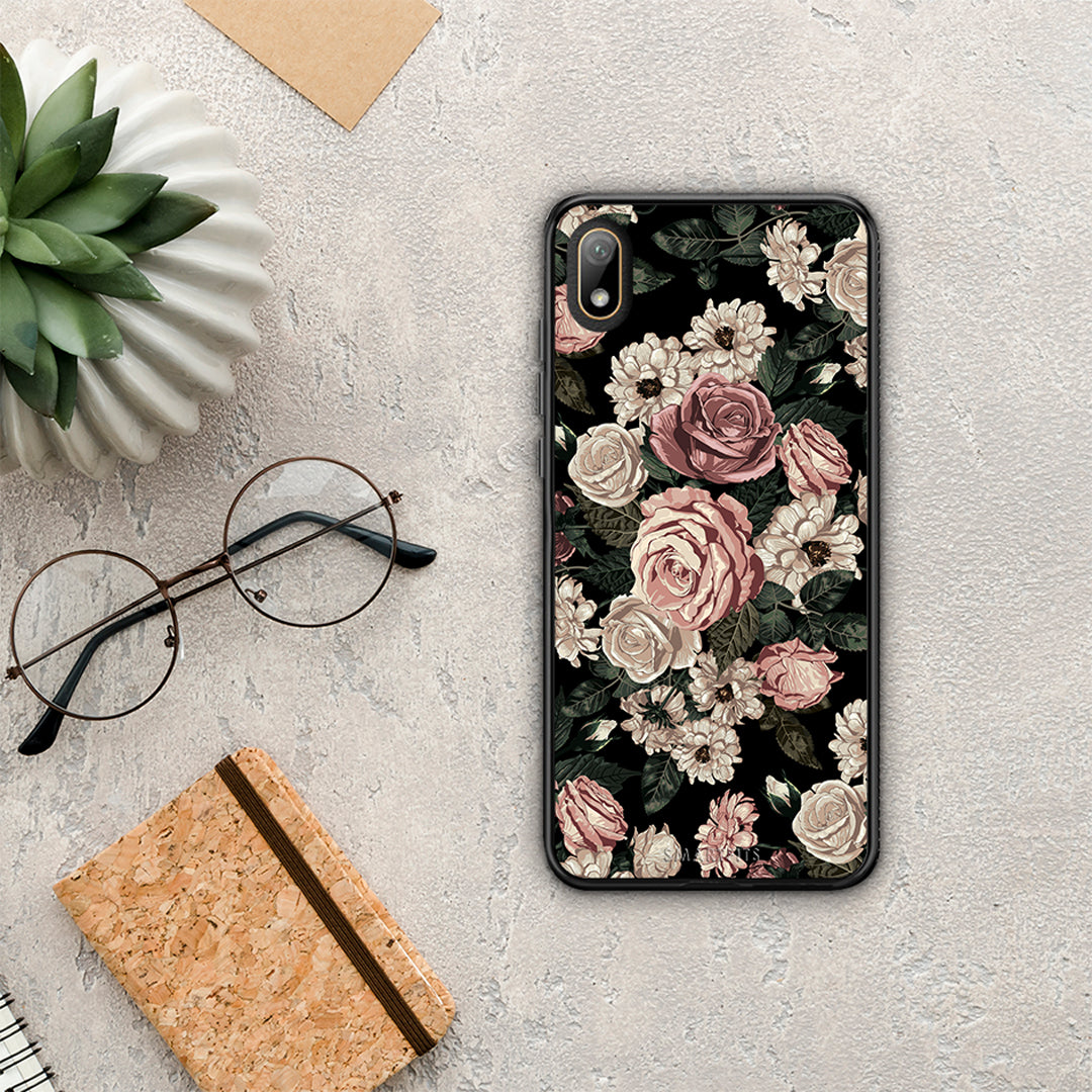 Flower Wild Roses - Huawei Y5 2019 case