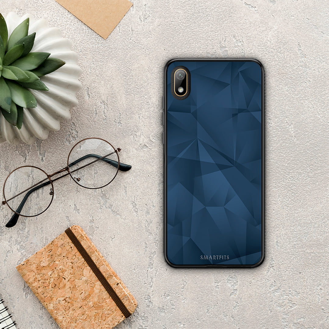 Geometric Blue Abstract - Huawei Y5 2019 case