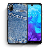 Thumbnail for Θήκη Huawei Y5 2019 Jeans Pocket από τη Smartfits με σχέδιο στο πίσω μέρος και μαύρο περίβλημα | Huawei Y5 2019 Jeans Pocket case with colorful back and black bezels