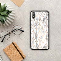 Thumbnail for Marble Gold Geometric - Huawei Y5 2019 case