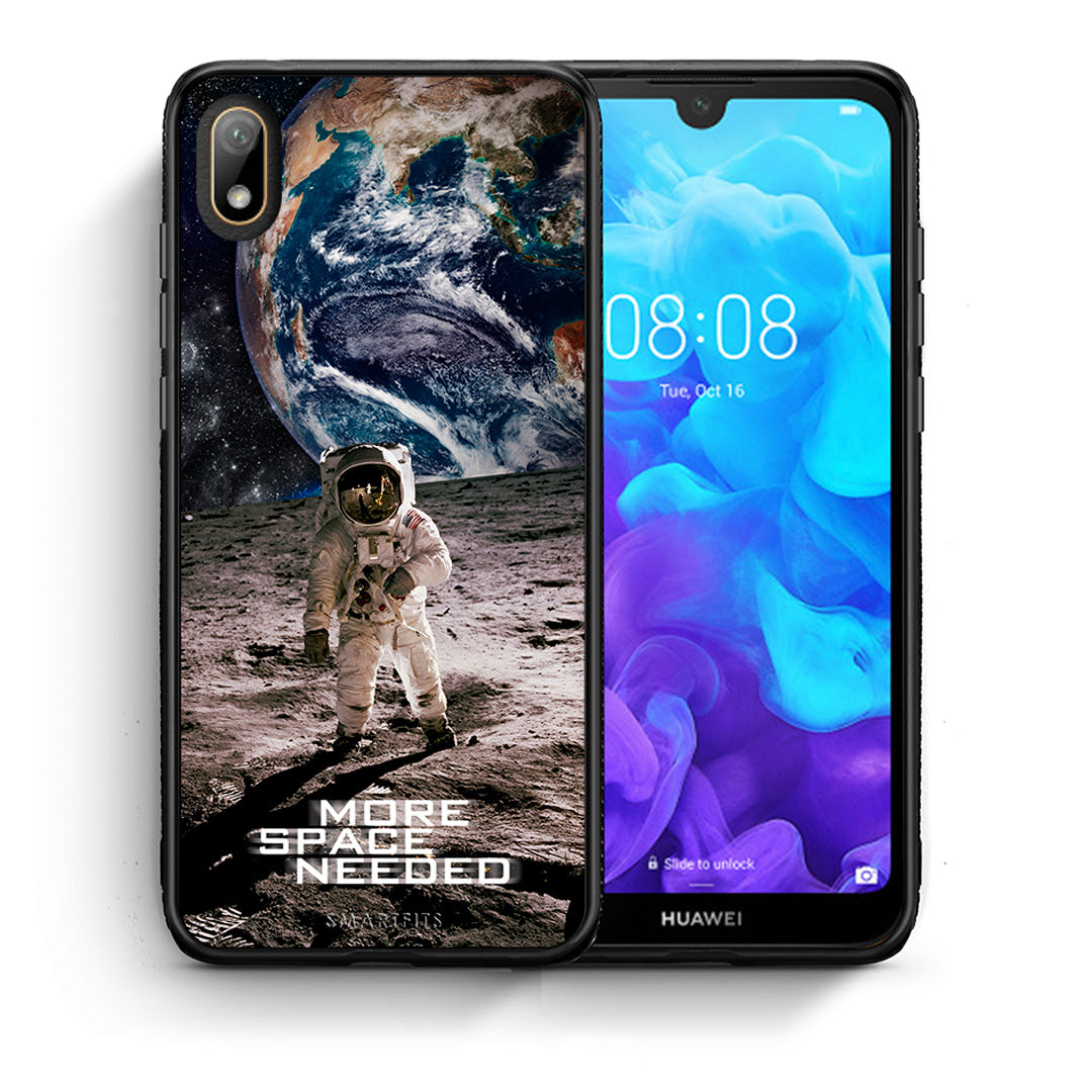 Θήκη Huawei Y5 2019 More Space από τη Smartfits με σχέδιο στο πίσω μέρος και μαύρο περίβλημα | Huawei Y5 2019 More Space case with colorful back and black bezels