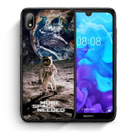 Thumbnail for Θήκη Huawei Y5 2019 More Space από τη Smartfits με σχέδιο στο πίσω μέρος και μαύρο περίβλημα | Huawei Y5 2019 More Space case with colorful back and black bezels