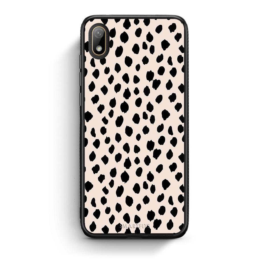 Huawei Y5 2019 New Polka Dots θήκη από τη Smartfits με σχέδιο στο πίσω μέρος και μαύρο περίβλημα | Smartphone case with colorful back and black bezels by Smartfits