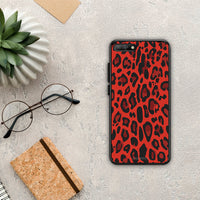 Thumbnail for Animal Red Leopard - Huawei Y6 2018 / Honor 7A case