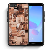 Thumbnail for Θήκη Αγίου Βαλεντίνου Huawei Y6 2018 Collage You Can από τη Smartfits με σχέδιο στο πίσω μέρος και μαύρο περίβλημα | Huawei Y6 2018 Collage You Can case with colorful back and black bezels