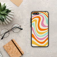 Thumbnail for Colorful Waves - Huawei Y6 2018 / Honor 7A case