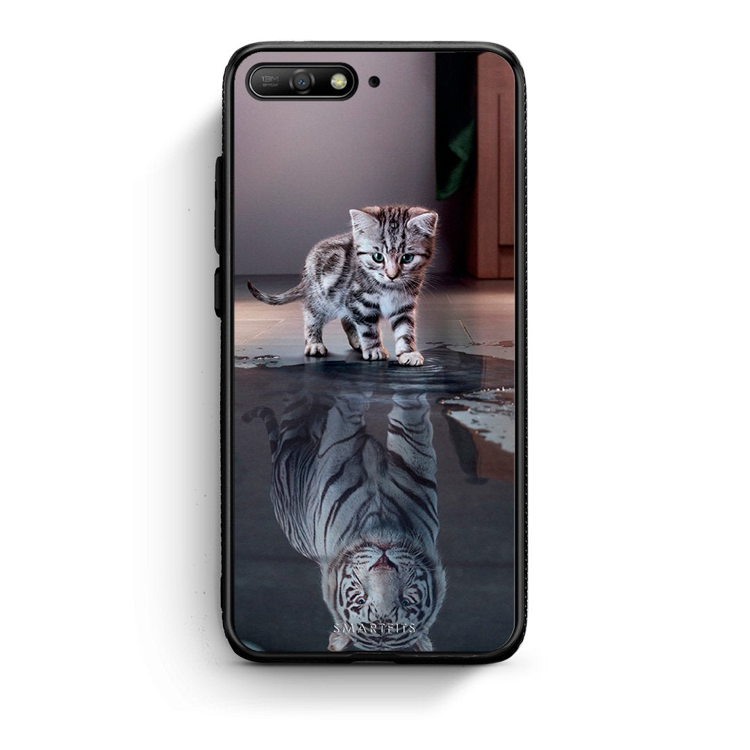 4 - Huawei Y6 2018 Tiger Cute case, cover, bumper