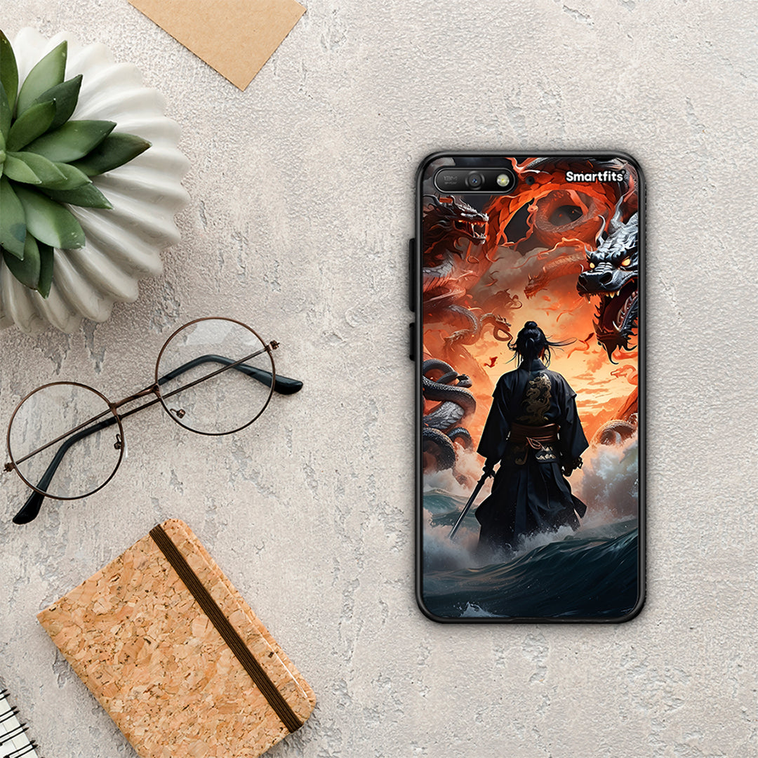 Dragons Fight - Huawei Y6 2018 / Honor 7A case