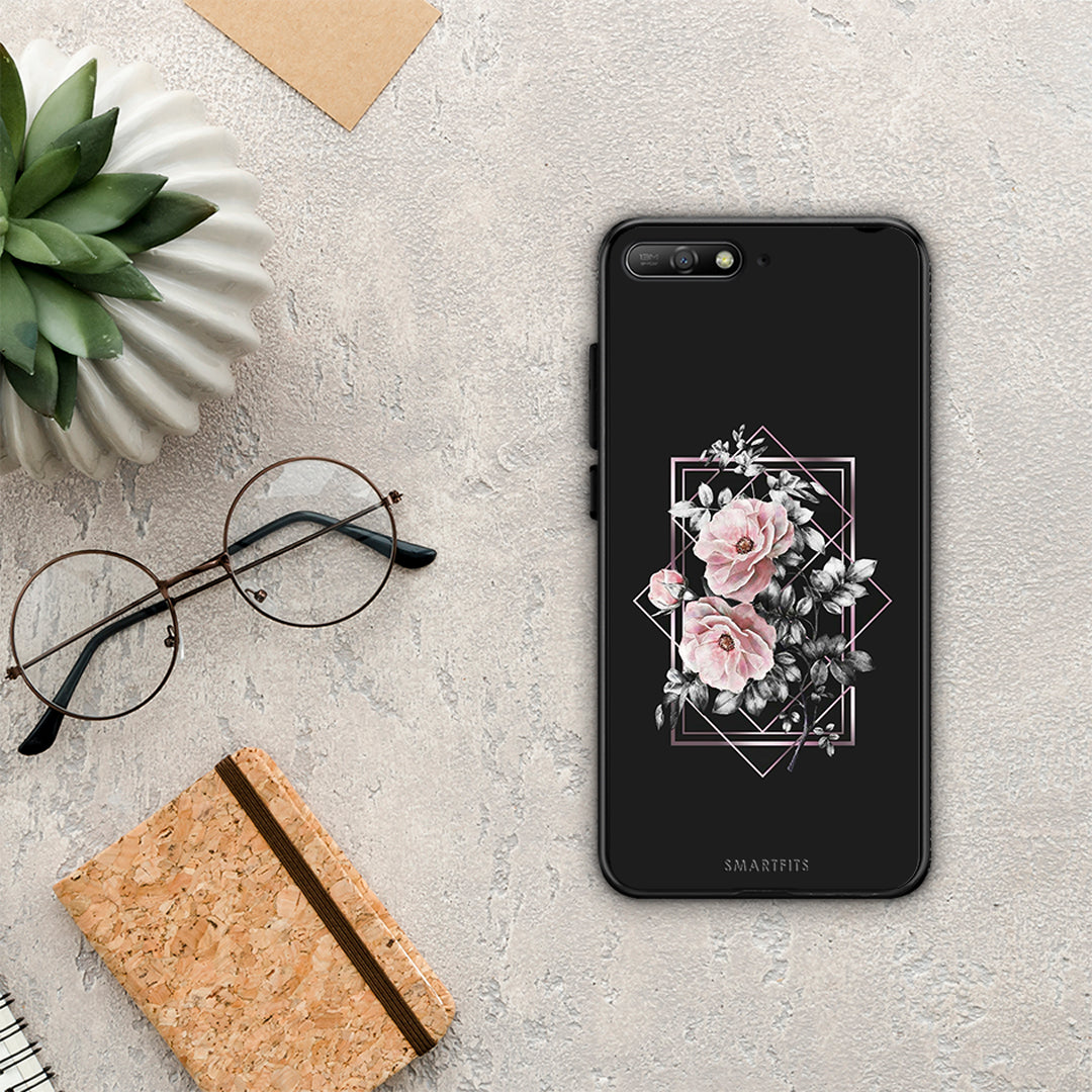 Flower Frame - Huawei Y6 2018 / Honor 7A case