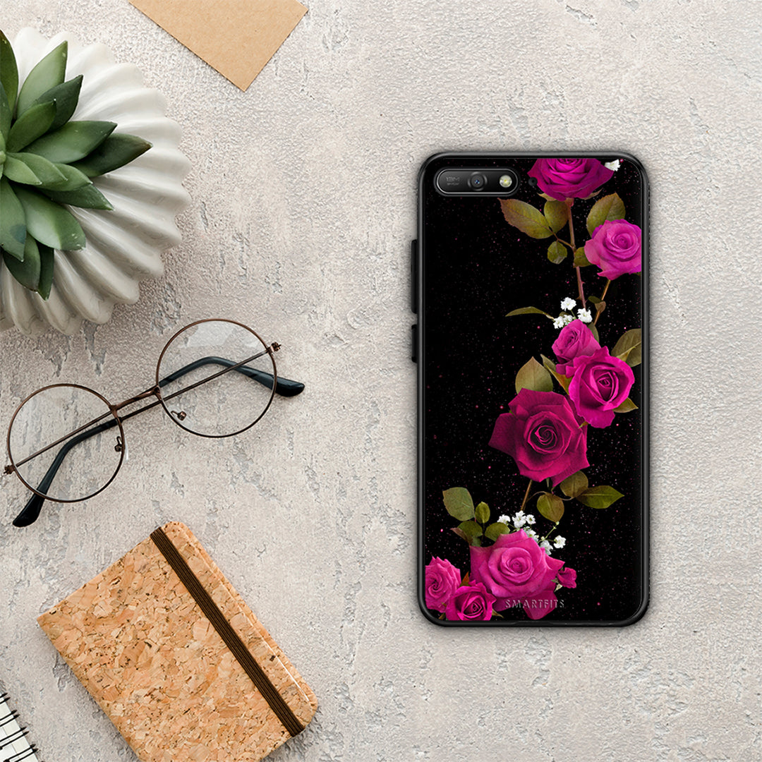 Flower Red Roses - Huawei Y6 2018 / Honor 7A case