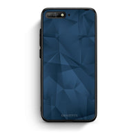 Thumbnail for 39 - Huawei Y6 2018 Blue Abstract Geometric case, cover, bumper