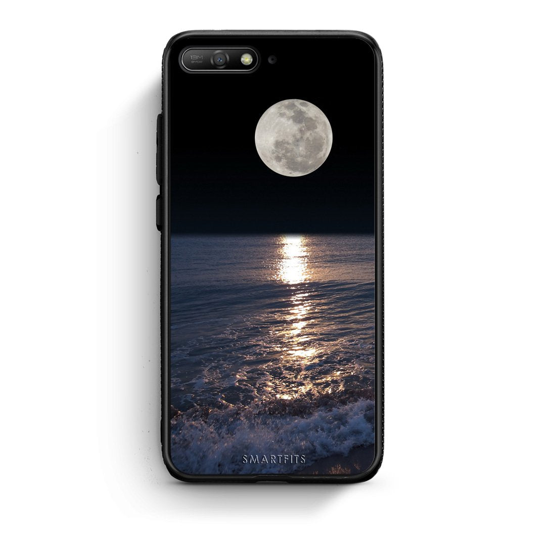 4 - Huawei Y6 2018 Moon Landscape case, cover, bumper