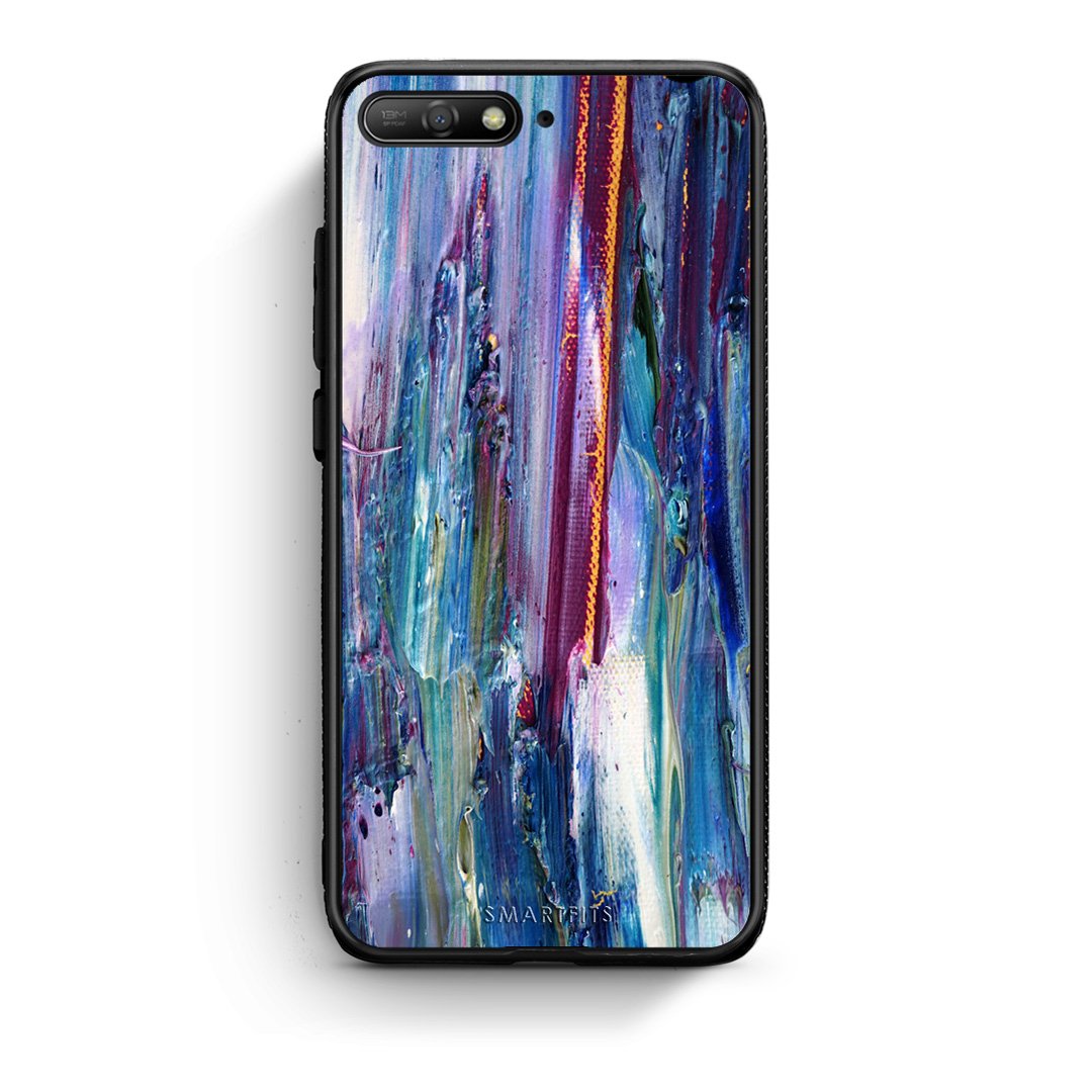 99 - Huawei Y6 2018 Paint Winter case, cover, bumper