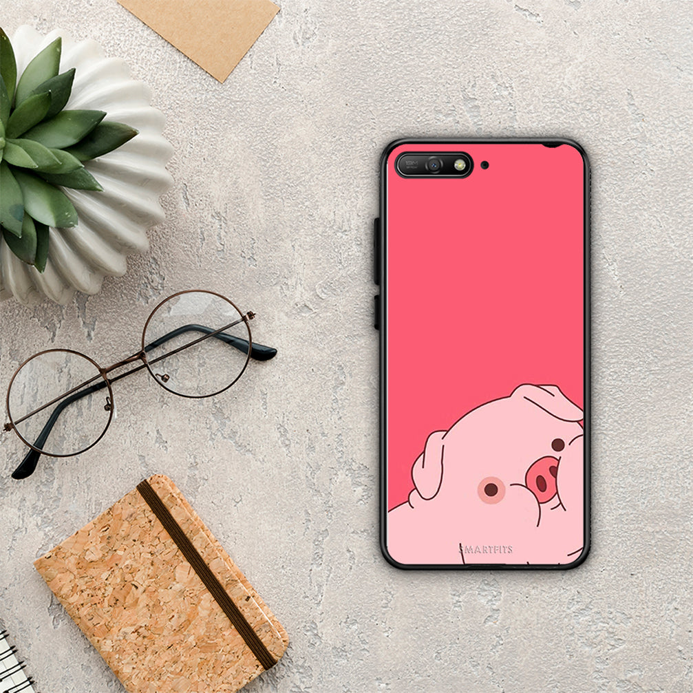 Pig Love 1 - Huawei Y6 2018 / Honor 7A case