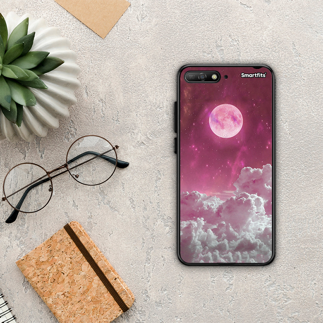 Pink Moon - Huawei Y6 2018 / Honor 7A θήκη