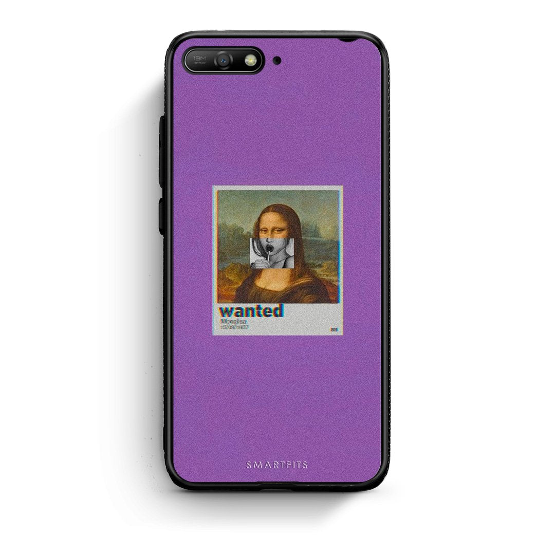 4 - Huawei Y6 2018 Monalisa Popart case, cover, bumper