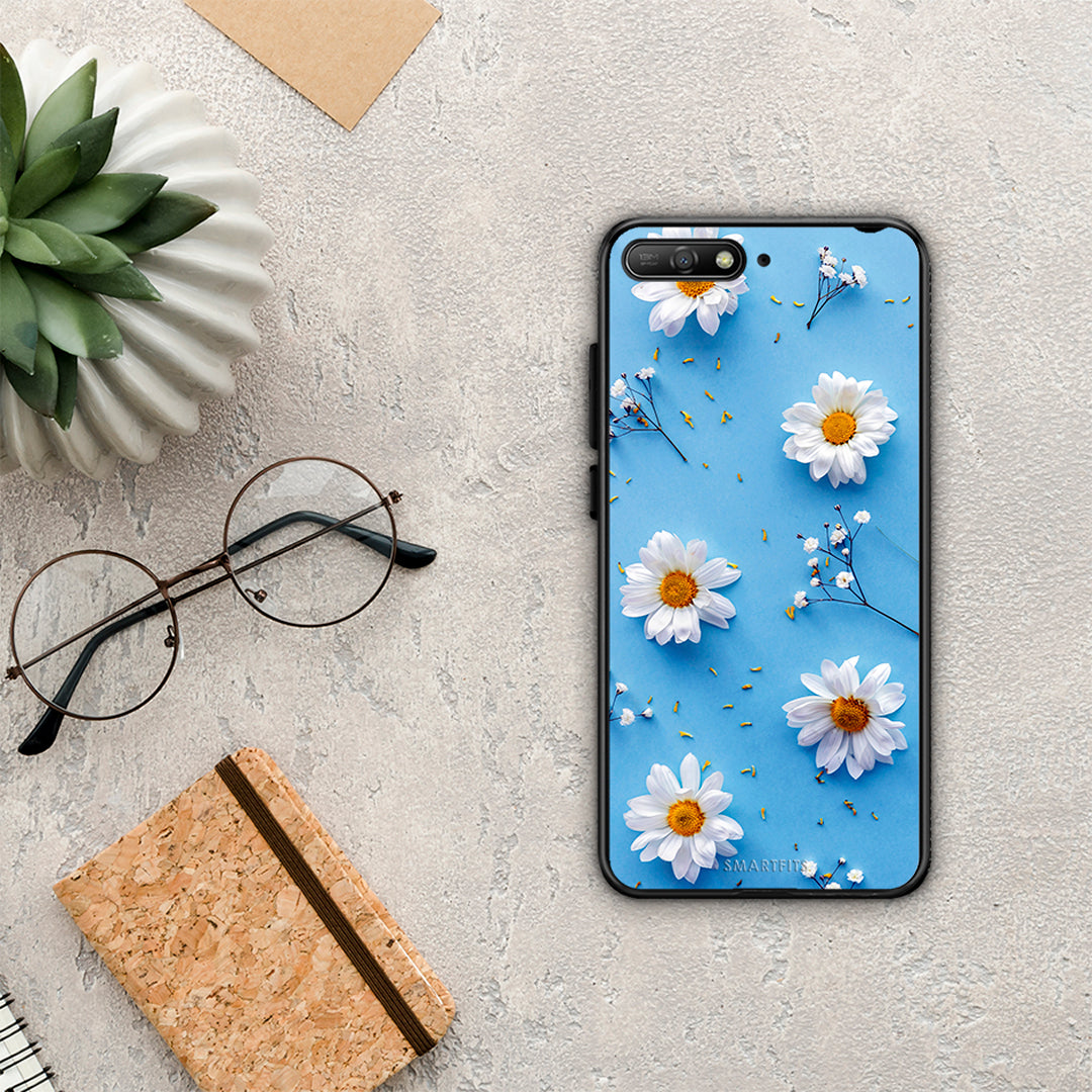 Real Daisies - Huawei Y6 2018 / Honor 7A case