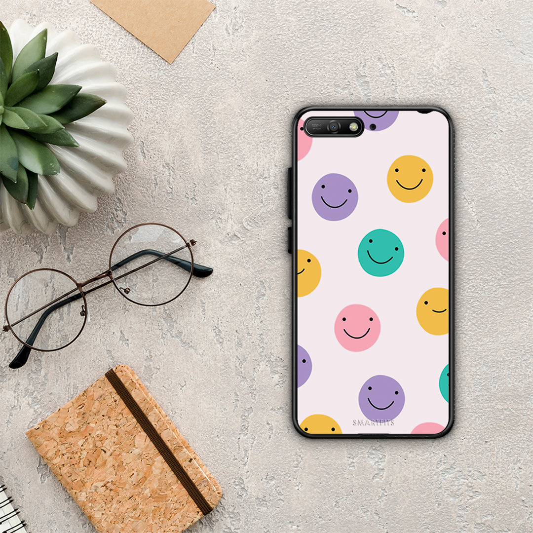 Smiley Faces - Huawei Y6 2018 / Honor 7A case