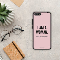 Thumbnail for Superpower Woman - Huawei Y6 2018 / Honor 7A case