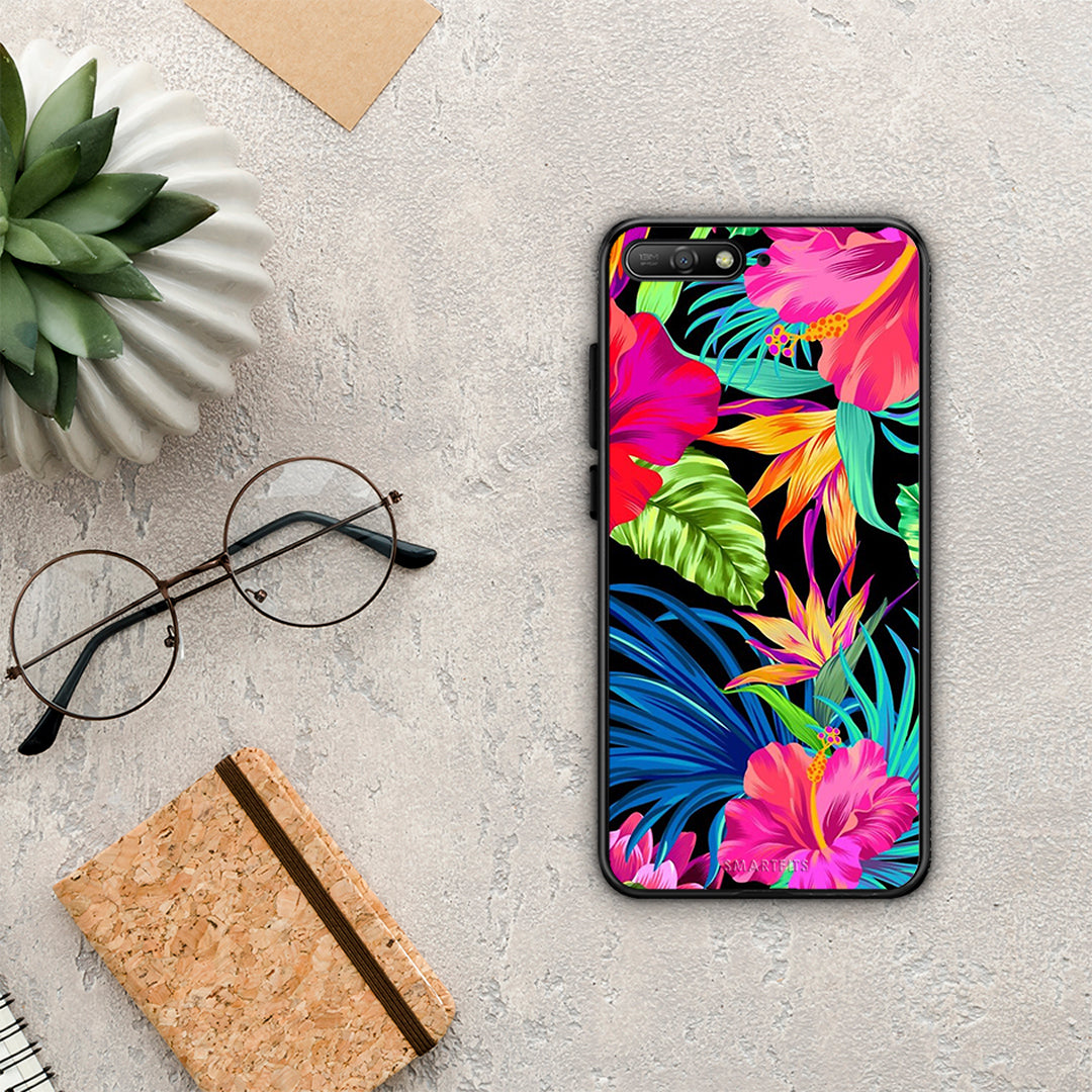 Tropical Flowers - Huawei Y6 2018 / Honor 7A case