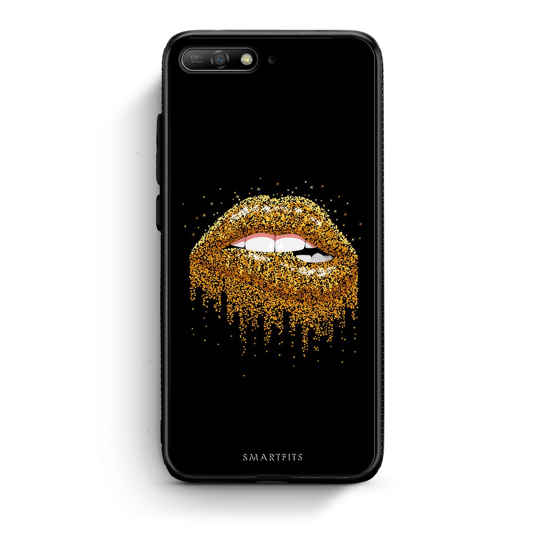 4 - Huawei Y6 2018 Golden Valentine case, cover, bumper