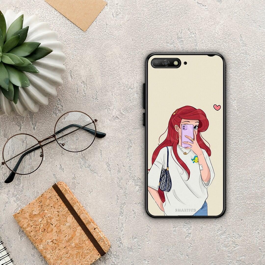 Walking Mermaid - Huawei Y6 2018 / Honor 7A case