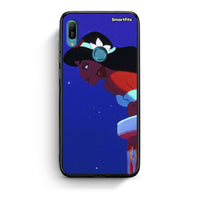 Thumbnail for Huawei Y6 2019 Alladin And Jasmine Love 2 θήκη από τη Smartfits με σχέδιο στο πίσω μέρος και μαύρο περίβλημα | Smartphone case with colorful back and black bezels by Smartfits