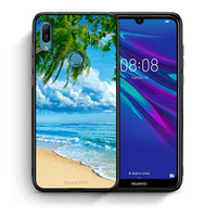 Thumbnail for Θήκη Huawei Y6 2019 Beautiful Beach από τη Smartfits με σχέδιο στο πίσω μέρος και μαύρο περίβλημα | Huawei Y6 2019 Beautiful Beach case with colorful back and black bezels