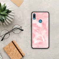 Thumbnail for Boho Pink Feather - Huawei Y6 2019 case