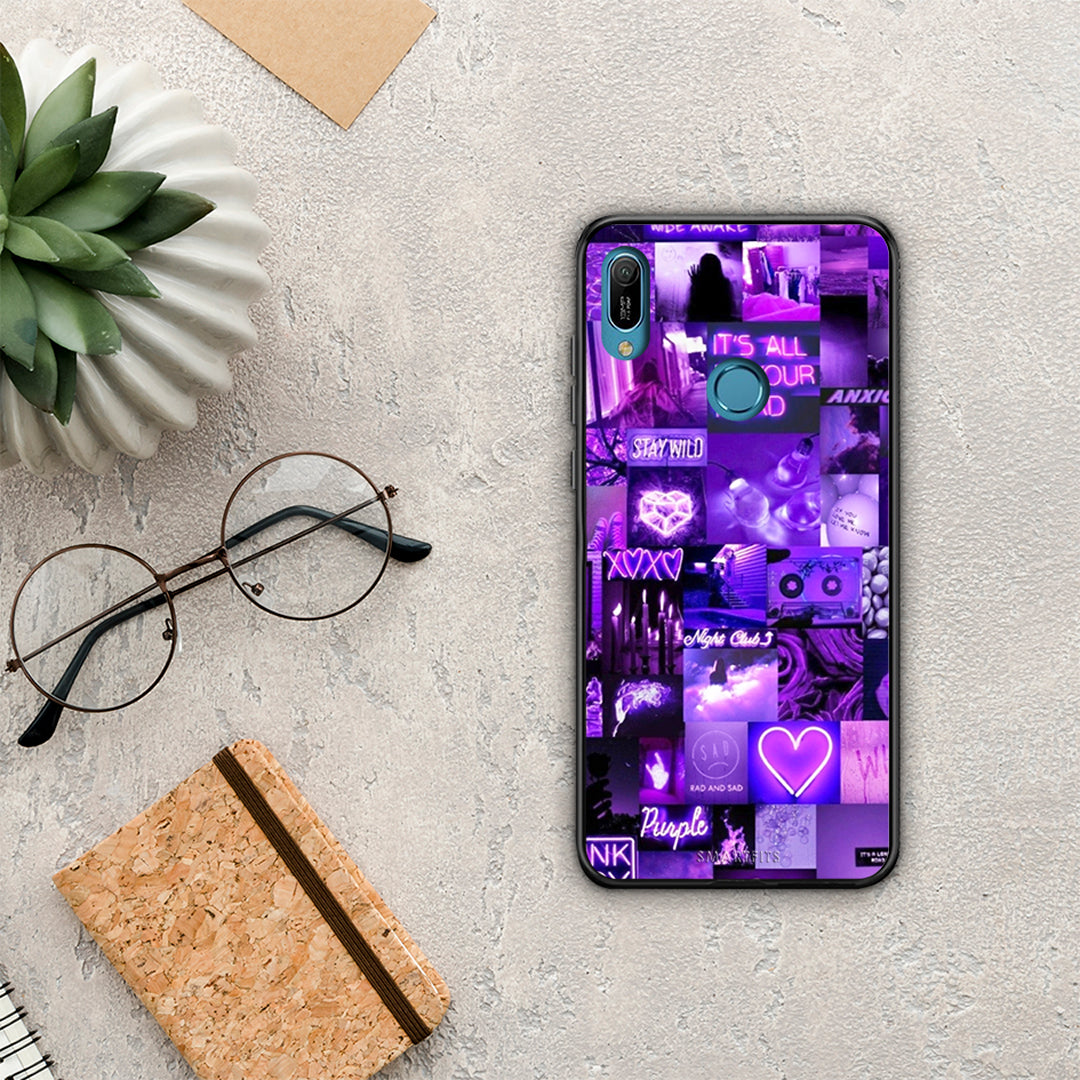 Collage Stay Wild - Huawei Y6 2019 case