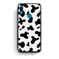 Thumbnail for Huawei Y6 2019 Cow Print θήκη από τη Smartfits με σχέδιο στο πίσω μέρος και μαύρο περίβλημα | Smartphone case with colorful back and black bezels by Smartfits