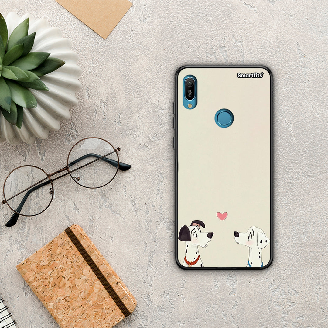 Dalmatians Love - Huawei Y6 2019 case