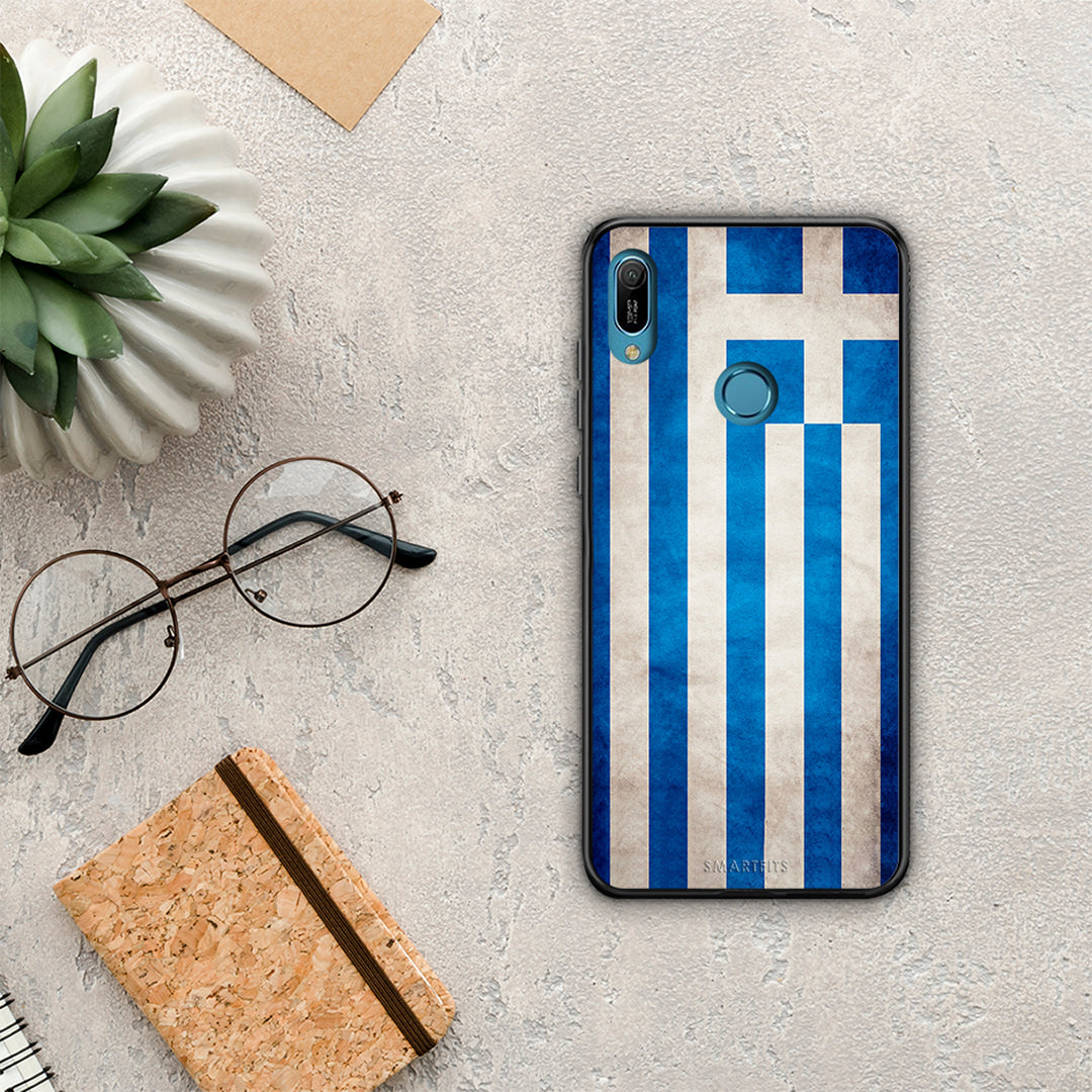 Flag Greek - Huawei Y6 2019 case