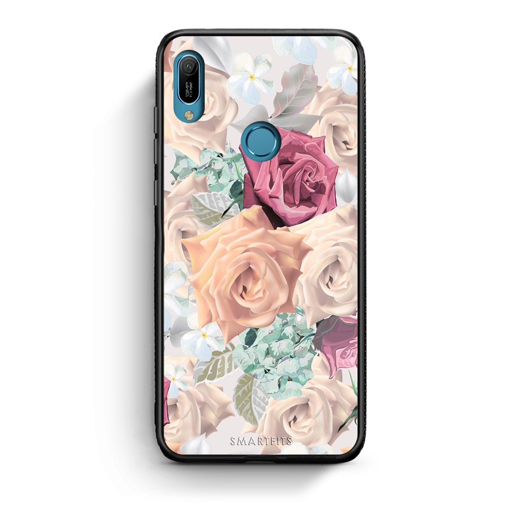 99 - Huawei Y6 2019 Bouquet Floral case, cover, bumper